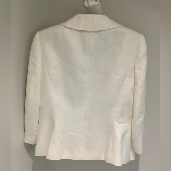 Precis White linen blazer - Picture 2 of 5